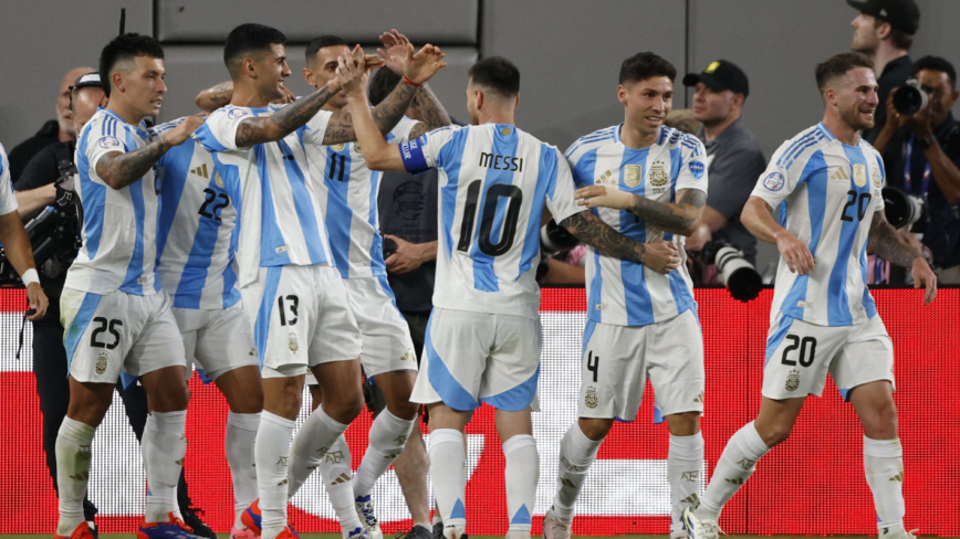 美洲杯：阿根廷1:0复仇智利 提前出线