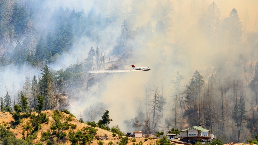 应对野火季 美国国家森林局增新型消防飞机